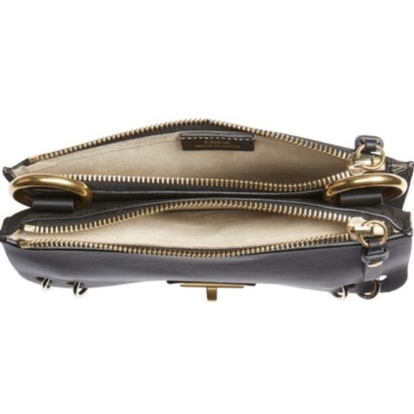 New Authentic CHLOE Small Jane Tassel-Trim Leather Crossbody Bag - Picture 10 of 11